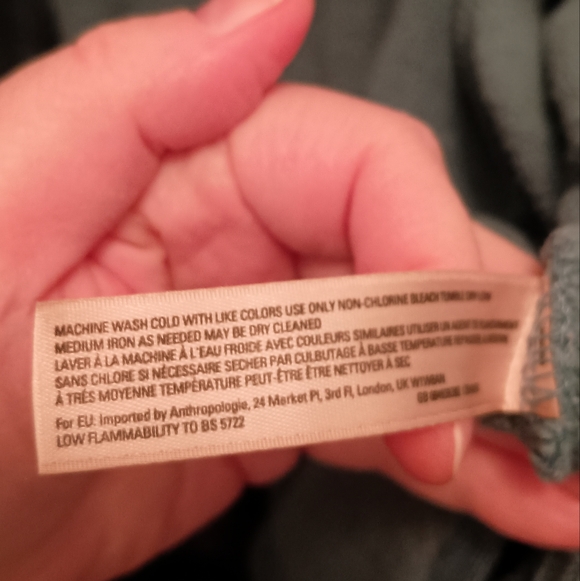 Anthropologie Vintage Saturday Sunday Robe Size M/L - Picture 11 of 12